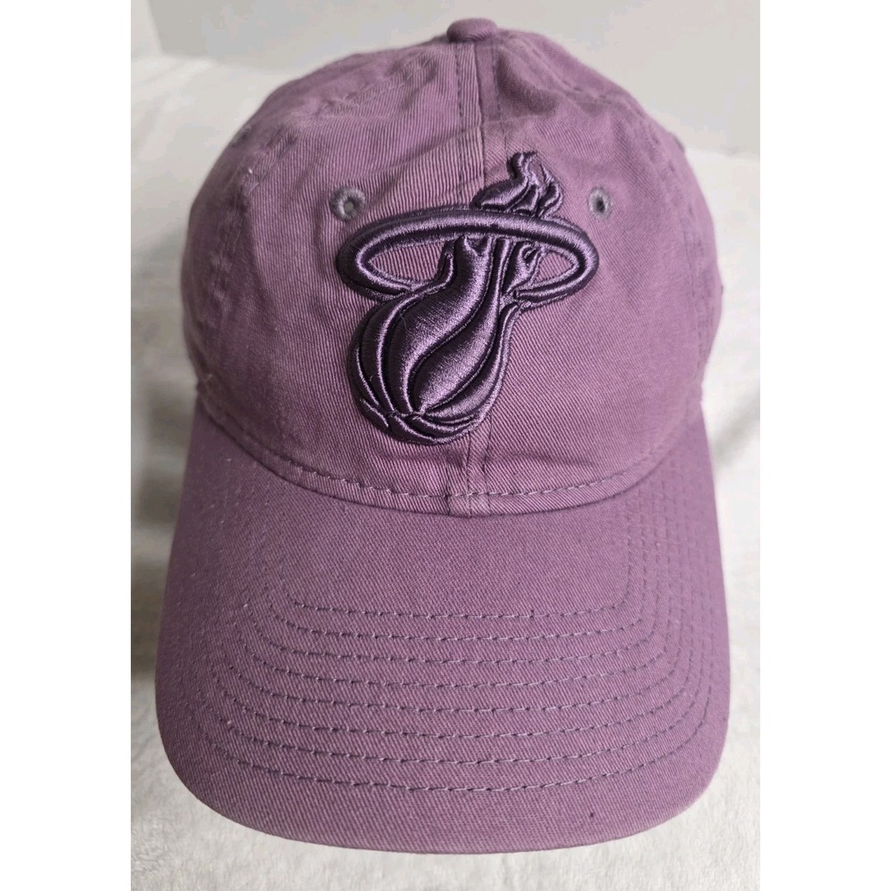 Miami Heat NBA New Era‎ 9Twenty Womans Hat  Rare  Purple Embroidered Logo